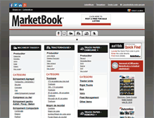 Tablet Screenshot of marketbook.ro