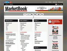 Tablet Screenshot of marketbook.ae