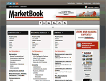 Tablet Screenshot of marketbook.mx