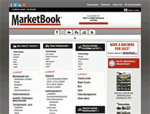 Tablet Screenshot of marketbook.fi